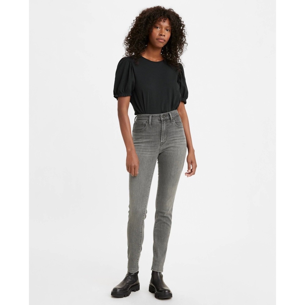 J.Crew Womens Skinny Jeans Grey High Rise Stretch Denim Pants Size 24